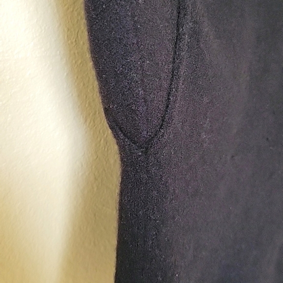 Free People Womens Softly Vee Black Wool Yak Blend V-Neck Sweater - Size Small - Picture 5 of 11